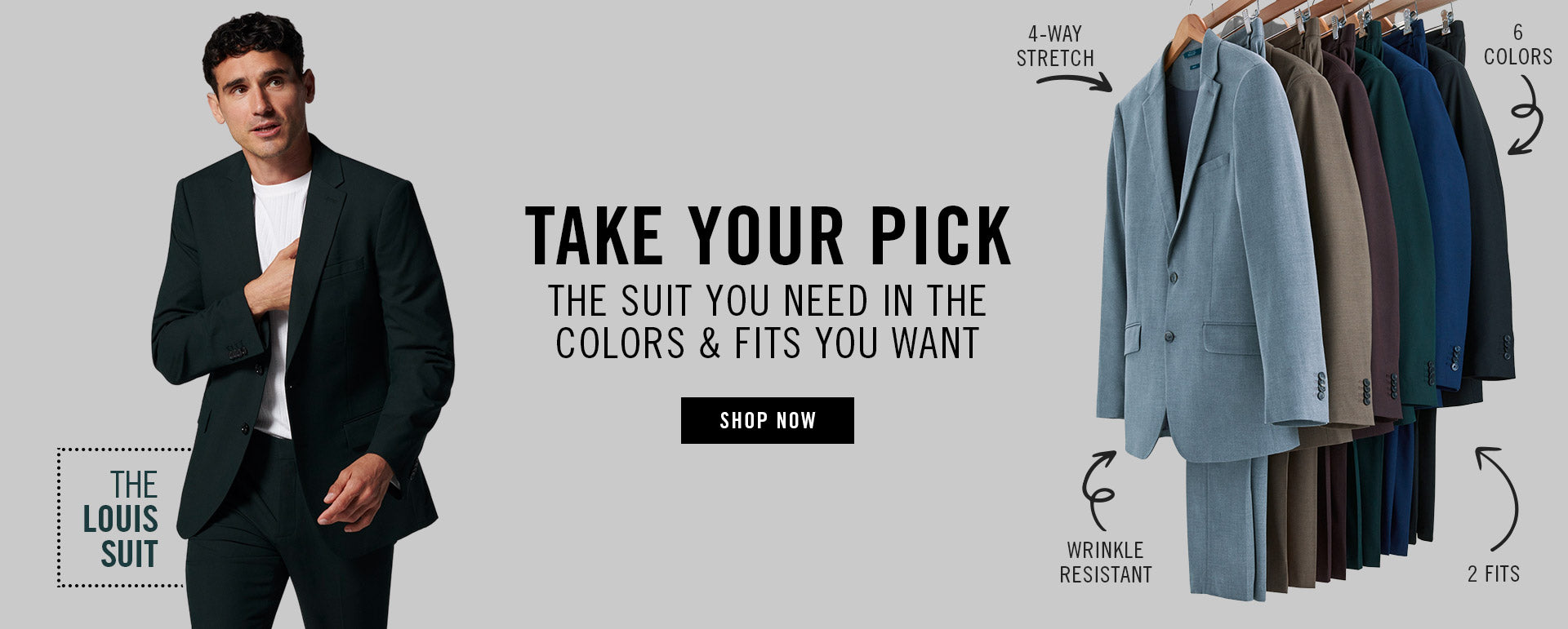 take your pick - shop suits - Shop Now